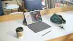 Logitech Combo Touch QWERTZ Deutsch Smart Connector Grau