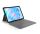 Logitech Combo Touch QWERTZ Deutsch Smart Connector Grau