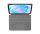 Logitech Combo Touch QWERTZ Deutsch Smart Connector Grau