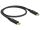 DeLOCK 83042 USB Kabel USB 3.2 Gen 2 (3.1 Gen 2) 0,5 m USB C 10 Gbit/s Schwarz