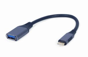Gembird A-USB3C-OTGAF-01 USB Kabel USB 3.2 Gen 1 (3.1 Gen 1) 0,15 m USB C USB A 5 Gbit/s Grau