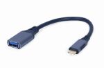 Gembird A-USB3C-OTGAF-01 USB Kabel USB 3.2 Gen 1 (3.1 Gen 1) 0,15 m USB C USB A 5 Gbit/s Grau