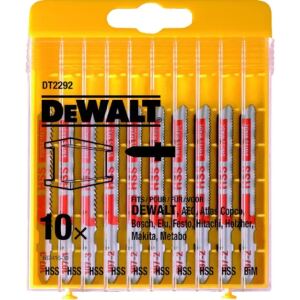 DEWALT Stichsaegeblaetter-Set 10-tlg. Metall
