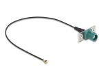 DELOCK Antennenkabel FAKRA E Stecker zu MHF I ST 1,13-20cm