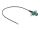 DELOCK Antennenkabel FAKRA E Stecker zu MHF I ST 1,13-20cm