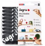 tesa Sugru formbarer Allzweckkleber 8Stk black