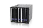 Icy Dock MB155SP-B Hard Drive Backplane Schwarz