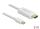 DELOCK Displayport Kabel mini DP -> HDMI StSt 2.00m weiß