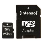 Intenso microSD 256GB UHS-I Perf CL10| Performance Klasse 10