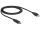 DeLOCK 83603 USB Kabel USB 2.0 1 m USB C Mini-USB B 0,48 Gbit/s Schwarz