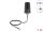 DeLOCK 5G LTE GNSS WiFi 6 Antenne SMA Stecker 1,1 - 4,0 dBi omnidirektional mit Anschlusskabel ULA100 1 m Dachmontage outdoor schwarz