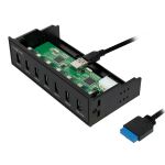 LogiLink UA0342 Kartenleser Eingebaut Schwarz