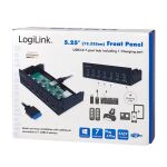 LogiLink UA0342 Kartenleser Eingebaut Schwarz