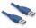 DeLOCK USB 3.0-A male/male - 1m USB Kabel USB A 5 Gbit/s Blau
