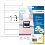 HERMA Video-Etiketten A4 147.3x20 mm weiß Papier...