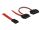 DELOCK SATA-Kabel Slim 13pin -> SATA 7pin +SATA 15pin 0.3m