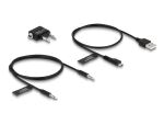 DeLOCK Bluetooth 5.0 Kopfhörer Over-Ear faltbar mit integriertem Mikrofon und intensivem Bass, bis zu 20 Stunden Laufzeit