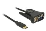 DeLOCK 62964 Paralleles Kabel Schwarz 1,8 m
