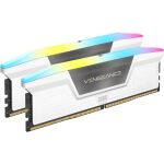 Corsair Vengeance RGB CMH64GX5M2B6000C30W Speichermodul 64 GB 2 x 32 GB DDR5 288-pin DIMM