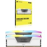 Corsair Vengeance RGB CMH64GX5M2B6000C30W Speichermodul 64 GB 2 x 32 GB DDR5 288-pin DIMM