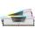 Corsair Vengeance RGB CMH64GX5M2B6000C30W Speichermodul 64 GB 2 x 32 GB DDR5 288-pin DIMM