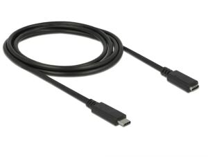 DeLOCK SuperSpeed USB USB Kabel USB 3.2 Gen 1 (3.1 Gen 1) 2 m USB C 5 Gbit/s Schwarz