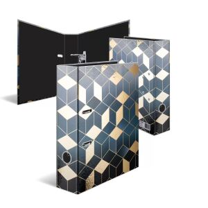 HERMA 7056 Ringmappe A4 Blau, Gold