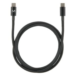 Mobilis 001389 USB Kabel USB 2.0 1 m USB C 0,48 Gbit/s 100 W Schwarz