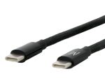 Mobilis 001389 USB Kabel USB 2.0 1 m USB C 0,48 Gbit/s 100 W Schwarz