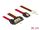 DELOCK SATA-Kabel SATA III + Floppy 4Pin ->22Pin 0.30m Bu/St
