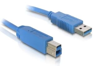 DeLOCK USB 3.0 Cable - 2m USB Kabel 2 m USB A USB B Blau