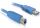 DeLOCK USB 3.0 Cable - 2m USB Kabel 2 m USB A USB B Blau