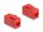 DELOCK Keystone Modul RJ45 BU/RJ45 BU Cat.6A UTP rot
