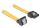 DeLOCK 0.5m SATA Cable SATA-Kabel 0,5 m Gelb