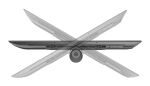 Neomounts DS42-430BL14 TV-Ständer 32-55"- abschraubbar - schwenkbar