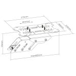 Oplite OP-GTR-FSHW Radplatte für Flug-/Rennsimulator