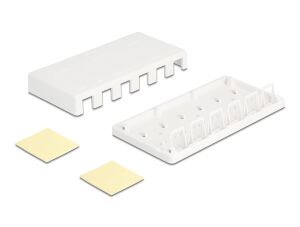 DELOCK Keystone Leergehäuse 6-Port