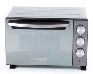 Rommelsbacher BGS 1400 Grillofen 22 l Schwarz, Silber Grill
