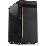 Inter-Tech A-3411 Creek Tower Schwarz