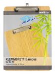 Wedo 57 4504 Klemmbrett A4 Bambus Braun