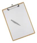 Wedo 57 4504 Klemmbrett A4 Bambus Braun