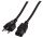 EFB Elektronik EK537.2V3 Stromkabel Schwarz 2 m T12 C13-Koppler