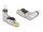 DeLOCK RJ45 Stecker feldkonfektionierbar Cat.8.1 Metall gewinkelt