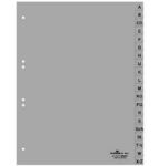 Durable 651010 Tab-Register Alphabetischer Registerindex...