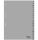 Durable 651010 Tab-Register Alphabetischer Registerindex Polypropylen (PP) Grau