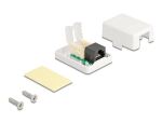 DELOCK Netzwerk Dose RJ45 Buchse Cat6 ungeschirmt