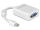 DeLOCK Adapter mini Displayport / VGA FM 0,18 m VGA (D-Sub) Weiß