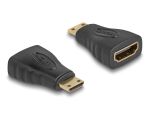DELOCK HDMI Adapter A -> mini C Bu/St
