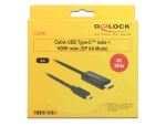 DeLOCK 85259 Videokabel-Adapter 2 m USB Typ-C HDMI Schwarz