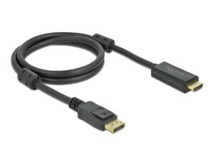 DeLOCK Aktives DisplayPort 1.2 zu HDMI Kabel 4K 60 Hz 1 m